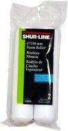 Shur-Line 04950C 6-Inch Foam Mini Roller Cover Refills, 2-Pack by Shur-Line