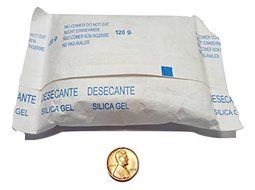 120 Gram SilicaGel Desiccant Packs (10 Packs)