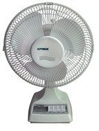Optimus F-1610 16-Inch Oscillating 3-Speed Table Fan, White