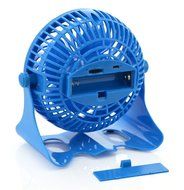 Happy-top 360 Degree Adjustable Wireless USB or 18650 Battery Powered Portable Desk Fan Mini Portable Fan Electric... N7