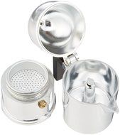 La Cupola Espresso Maker by Aldo Rossi Size: 1 cup, Handle Color: Black