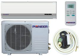 Pioneer Ductless Mini Split Air Conditioner, Heat Pump, 12000 BTU (1 Ton), 13 SEER, Cooling, Heating, Dehumidification... N2