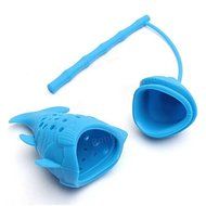 Bargain World Silicone Fish Tea Strainer Infuser Tea Leaf Spice Herbal Filter Diffuser