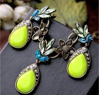 mashahan Retro Alloy Crystal Adjustable Necklaces for Women N3