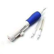 TOOGOO(R) White+Blue Three Sized Embroidery Stitching Punch Needle Punching Punch Needle Tool Set N3