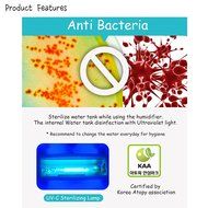 Atocare EP UH-101 Ultrasonic LED Humidifier Self Sterilization Mood Light 1.4L N5