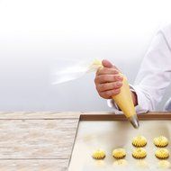 Shintop Cream Pastry Bag - Disposable Plastic Icing Bags Cake Icing Piping Decorating Bags for Baking and Cake...