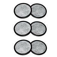 Mr. Coffee WFF Replacement Water Filter Discs- Set of 6 Total Filters Plastic