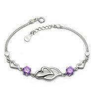 925 Sterling Silver Charm Bracelets Friendship Bracelets Bangle Gold Bracelets N5