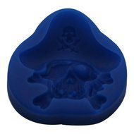 First Impressions Molds MN306 Silicone Mold, Pirate Skull