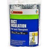 Foil and Fiberglass Duct Insulation