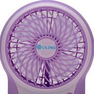 GIZGA Mini Portable USB Rechargeable 3 Speeds Personal Fan with LED Light, Built in 2200mAh 18650 Lithium-ion... N15