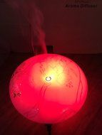 EverKing 100ml Aroma Essential Oil Diffuser, Ultrasonic Cool Mist Aroma Humidifier 7 Color LED Lights Changing... N8