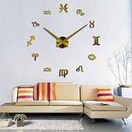 EverTrust(TM) new wall clock quartz living room diy clocks modern design watch horloge murale Acrylic mirror 3d... N3