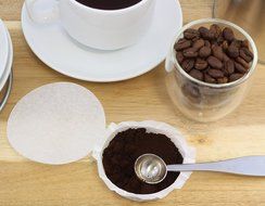Paper Coffee Pod Filters, Coffee Pod Filter Papers, Compatible with Perfect Pod Maker - Create Your Own Disposable...