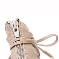 Yaheeda Womens High Heel Synthetic Lace Up Sandals Strap Ankle Open Toe Platform Pump Shoes N8