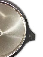 Blissful Sips Pour Over Coffee Filter (Single Cup) &ndash; Stainless Steel Fine Mesh Strainer for Fresh Brewed Coffee... N3