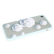 iPhone 7 Case, PHEZEN Colorful Flower Butterfly Plum Blossom Crystal Diamond Bling Hybrid Hard PC + Clear Soft... N27