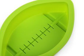 Home Value Colorful Silicone Sports Ball Set" Soccer, Tennis, Baseball, Basketball " Cake Mold, Assorted Colors...