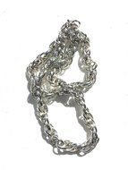 Hip Hop style Bling Bling necklace Sliver style Necklace