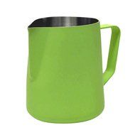 350ML Thick Stainless Steel Coffee Frothing Milk Latte Expresso Art Jug Pitcher - Green , As Described