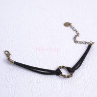 90's Black Velvet Charm Choker Necklace Gothic Punk Handmade Retro Jewelry