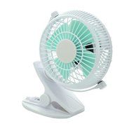 Misula 5" USB Powered 360 Degree Rotatable Clip-On Mini Fan Table Fan Desktop Fan Electronic Cooling Fan Personal... N7