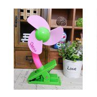 Leewin Mini Safety Portable Clip-on Baby Stroller Fan Battery Powered Soft Foam Blade Infant Toddler Crib Cooling... N9