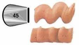 Wilton 402-45 Basket Weave Decorating Tip