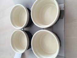 Natural Elements Grey Ramekins Set of 4