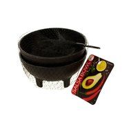 Bulk Buys Black Plastic Salsa Dipping Bowls Set Pack Of 24