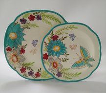 LG Dinnerware Set, 16-piece - Turquoise Blue