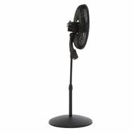 Lasko, 18 In. Cyclone Pedestal Fan in Black with Remote Control N2