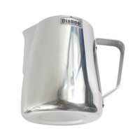 Dianoo Milk Pitcher, Stainless Steel Milk Cup, Good Grip Frothing Pitcher, Coffee Pitcher, Espresso Machines,...