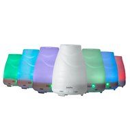 Julyfox 100ml Aromatherapy Essential Oil Diffuser Portable Ultrasonic 7 Color LED Lights Changing Auto Shut-off... N4