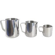 Dianoo Milk Pitcher, Stainless Steel Milk Cup, Good Grip Frothing Pitcher, Coffee Pitcher, Espresso Machines,... N2