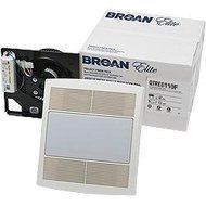 Broan QTRE110FLFT Energy Star Fan &amp; Light Finish Pack - 110 CFM