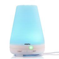 Julyfox 100ml Aromatherapy Essential Oil Diffuser Portable Ultrasonic 7 Color LED Lights Changing Auto Shut-off... N6