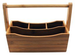 BergHOFF 2211830 Bamboo Tea Box, Natural