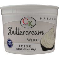 CK Products 77-800 PHO Free Buttercream Icing, 3.5 lb, White
