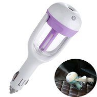 Aix [2 in 1] Nanum Car Air Humidifier and Aromatherapy Essential Oil Diffuser (Purple) N8