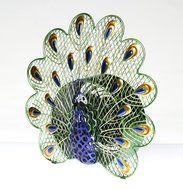 Deco Breeze DBF0268 Small Peacock Fan