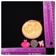 Ballet TuTu and Slipper Fondant Mold Set Chocolate Candy Gumpaste Soap Resin Clay