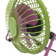 Mziart 6 Inch Mini Metal Cooling Desk Fan USB Powered with On / Off Switch for Laptop Notebook Tablet PC (Green... N4