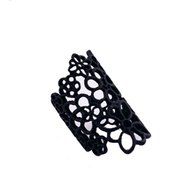 Voberry&reg; Fashion Charm Finger Armor Joint Knuckle Hollow Out Flowers Ring N3
