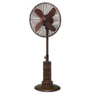 Coated with UV resistant, All-Weather Pain Eliminates Fading with 3-Speed Motor Terra Antique Bronze Outdoor Fan