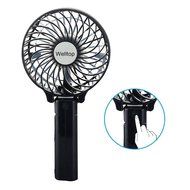 Welltop&reg; Rechargeable Fans Handheld Mini Fan Battery Operated Electric Personal Fans with Foldable Fans Hand Bar... N12