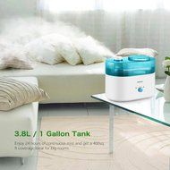 Opolar 3.8L Ultrasonic Humidifier, Top Filling, Easy To Clean Cool Mist Whole Room Humidifier with Large Capacity... N5