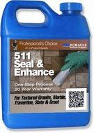 Miracle Sealants SE/EN QT SG 511 Seal and Enhance Penetrating Sealer and Color Enhancer, Quart by Miracle Sealants