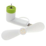 USB Phone Fan Modroid Two Ports Portable Micro USB Mini Fan, 3.5 inch Mini Fan Cooling Solution Cooler Rotating... N10